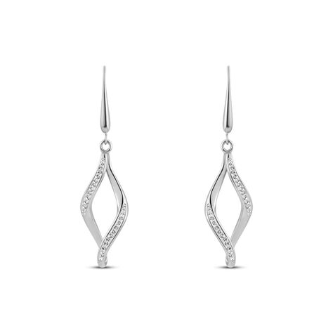 Orecchini Pendenti Lady Shine Acciaio Cristallo - Orecchini Pendenti Donna | Stroili