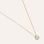 Collana Punto Luce Claire Oro Giallo Cubic Zirconia