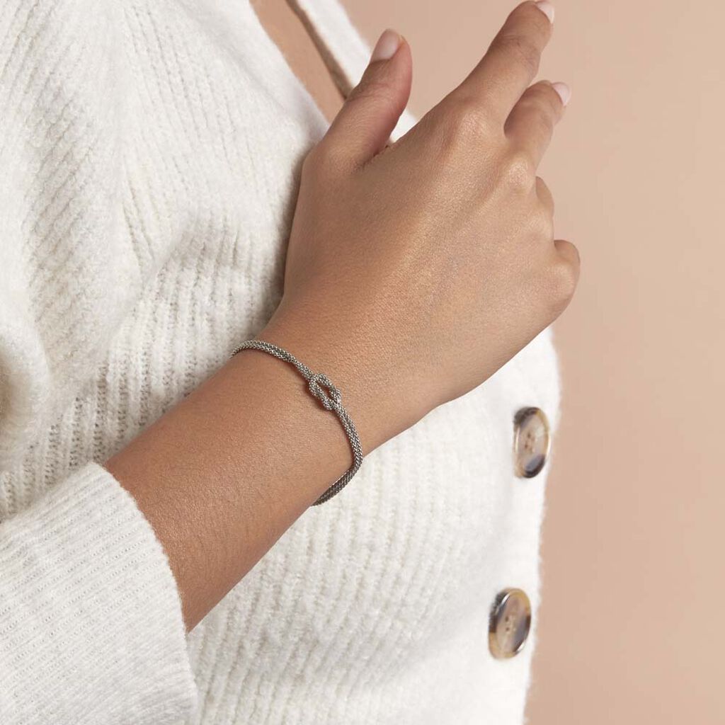 Bracciale Silver Collection Argento Rodiato - Bracciali Donna | Stroili