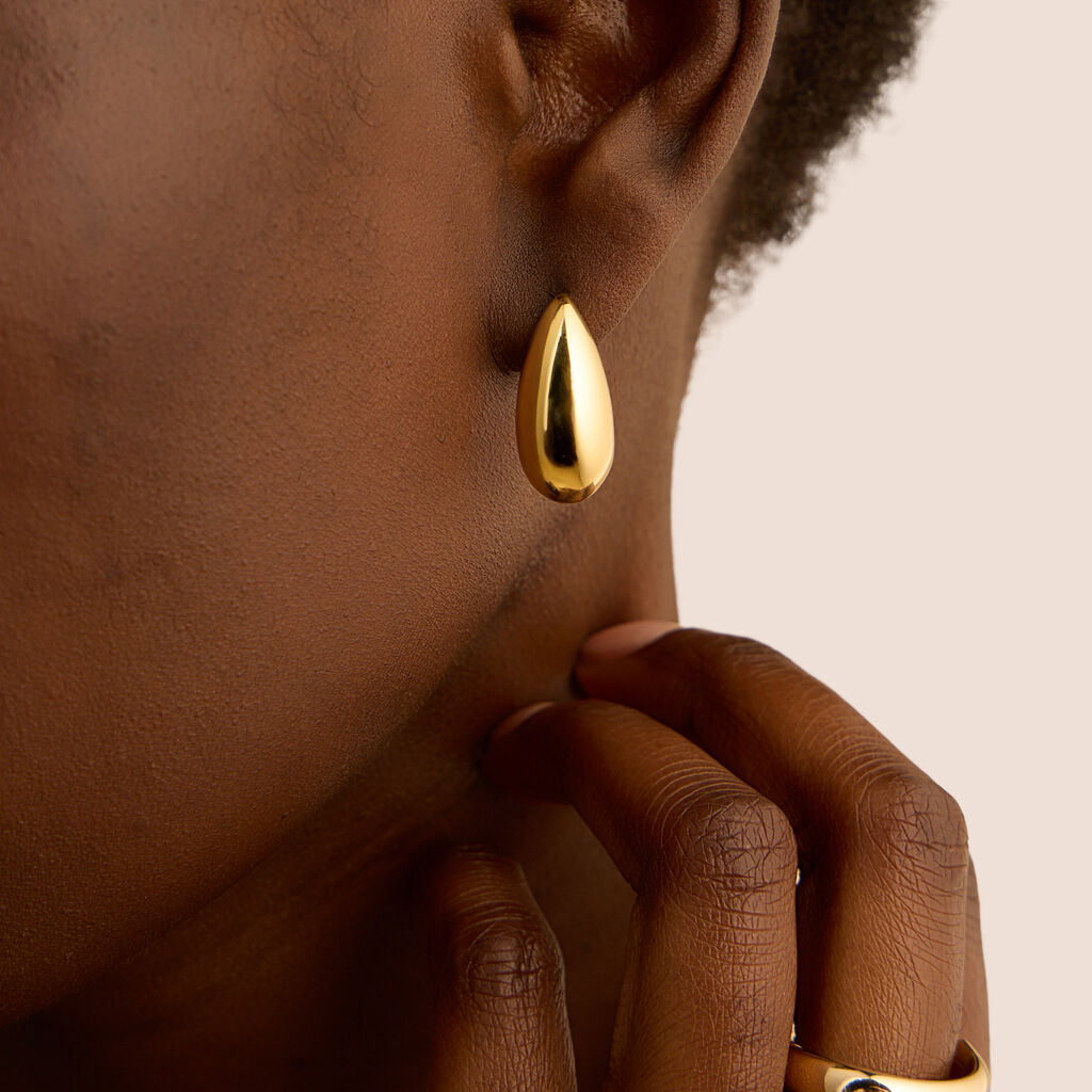 Orecchini Lobo Isabelle Oro Giallo