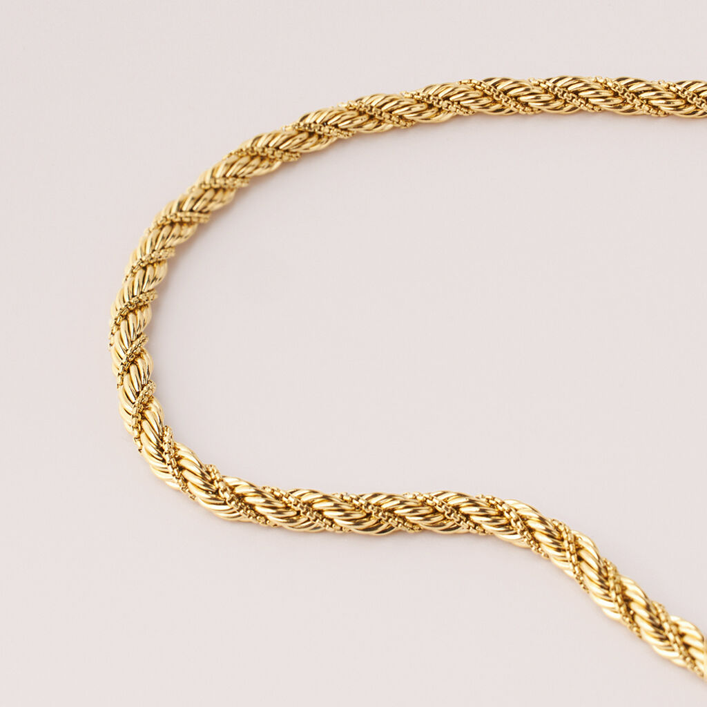 Catena Lady Code Acciaio Dorato - Collane Catena Donna | Stroili
