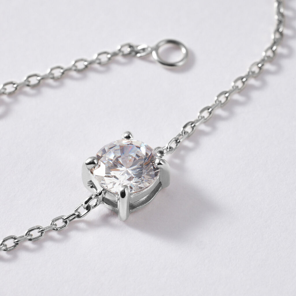 Bracciale Punto Luce Silver Elegance Argento Rodiato Cubic Zirconia - Bracciali Donna | Stroili