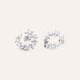 Orecchini Lobo Red Carpet Argento Rodiato Cubic Zirconia