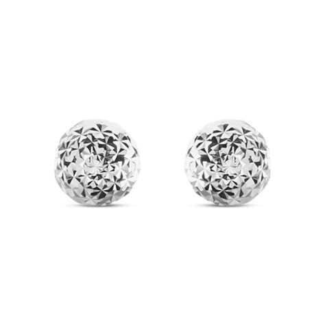 Orecchini Lobo Golden Lover Oro Bianco - Orecchini a Lobo Donna | Stroili