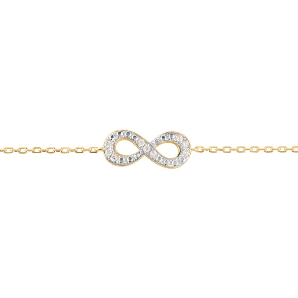 Bracciale Golden Dream Placcato Oro Giallo Cubic Zirconia - Bracciali Amicizia Donna | Stroili