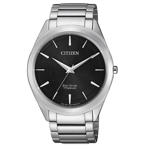 Orologio solo tempo Citizen con cinturino e cassa in super titanio argento - Orologi Uomo | Stroili