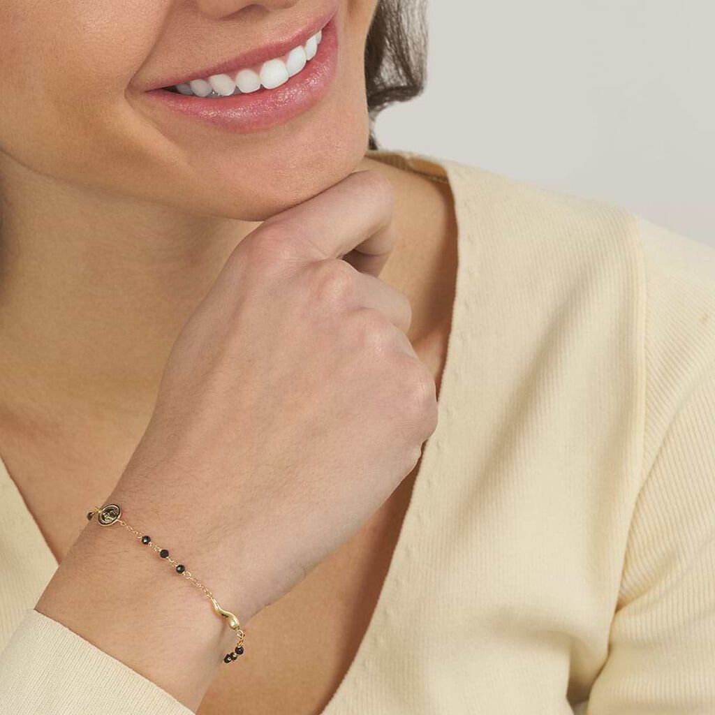 Bracciale Rosario Holy Oro Giallo Spinello - Bracciali con Rosario Donna | Stroili