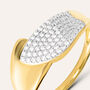 Anello Fascia Sophia Oro Giallo Diamante