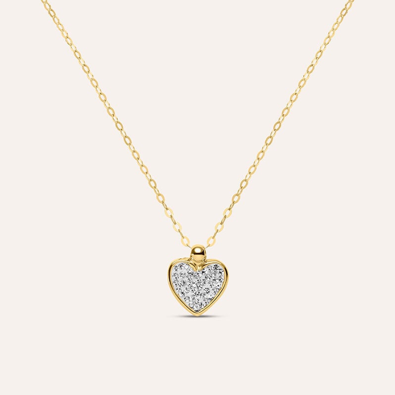 Collana Christelle Oro Giallo Cristallo - Collane Donna | Stroili