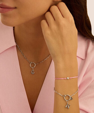 Bracciale Punto Luce Silver Diamonds Argento Rodiato Diamante Lab-Grown