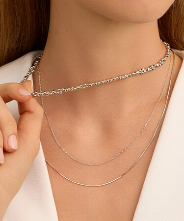 Catena Silver Collection Argento Rodiato