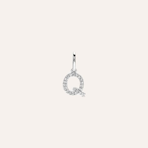 Pendente Sophia Oro Bianco Diamante - Ciondoli Donna | Stroili