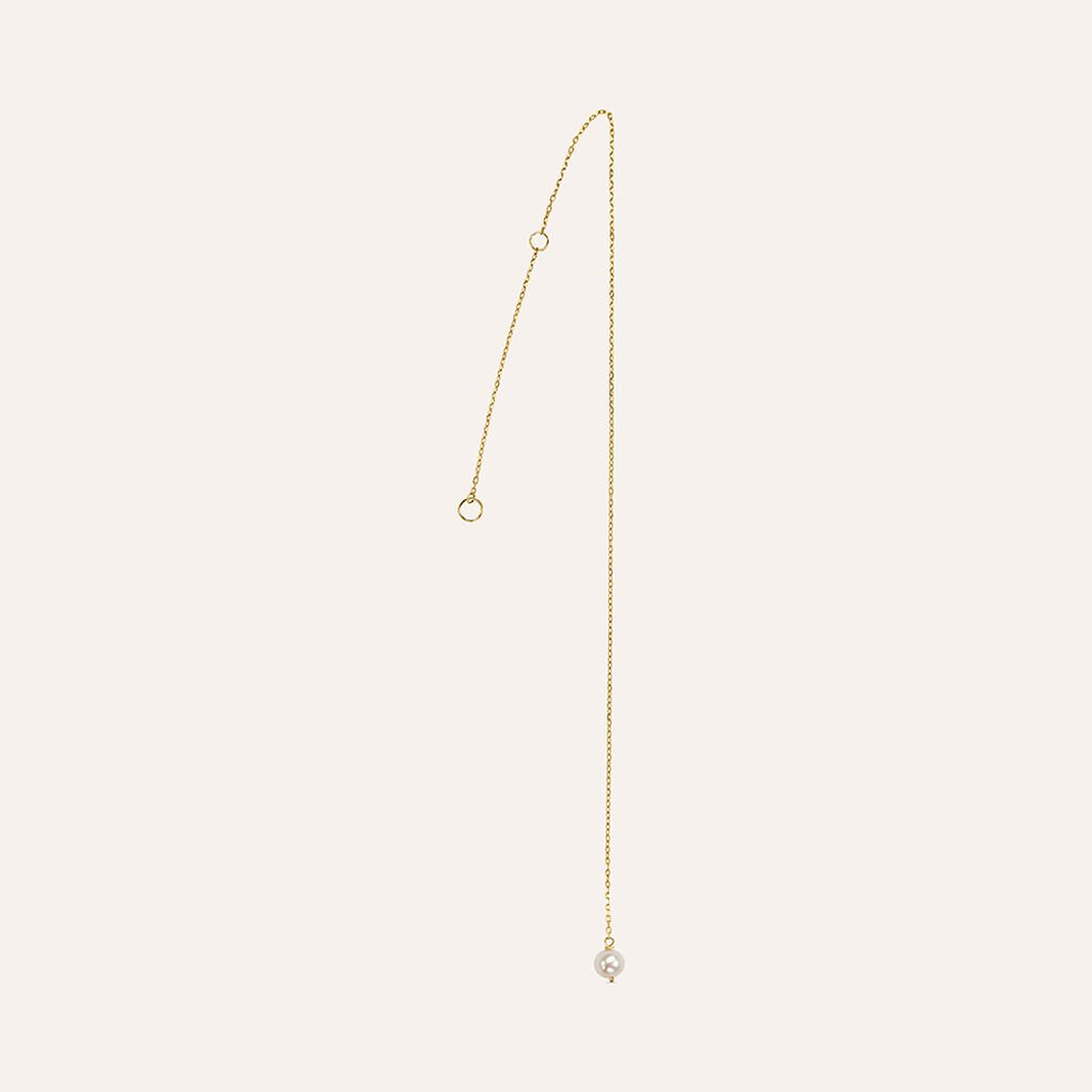 Pendente per la Schiena Beverly Oro Giallo Perla D'Acqua Dolce - Gioielli Donna | Stroili