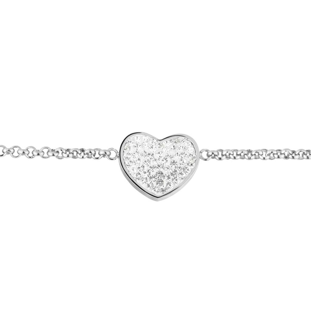 Bracciale Lady Phantasya Acciaio Cristallo - Bracciali Love Donna | Stroili