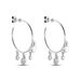 Orecchini A Cerchio Silver Collection Argento Rodiato Cubic Zirconia - Orecchini a Cerchio Donna | Stroili