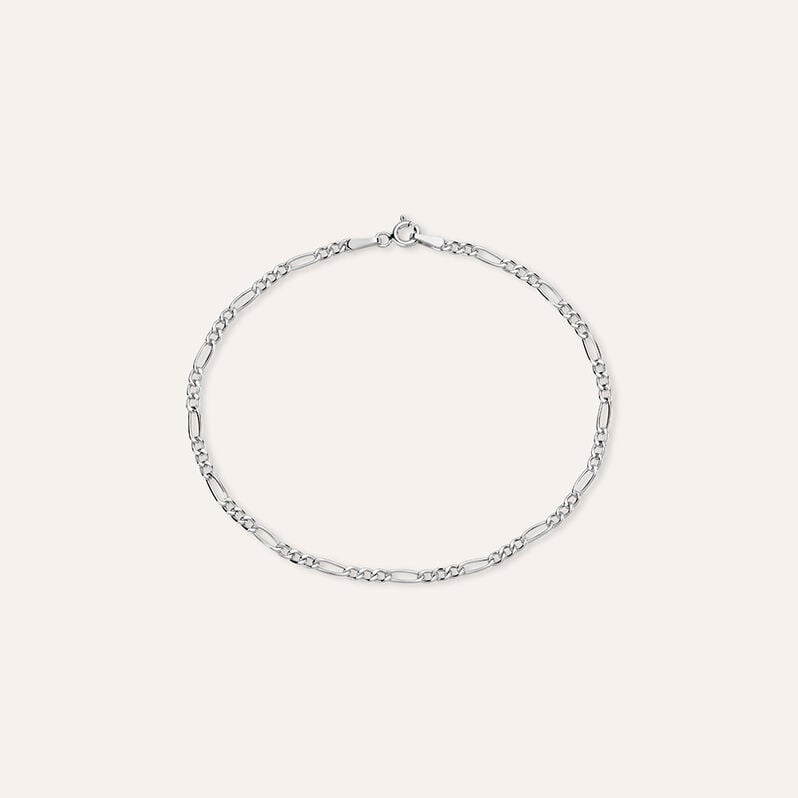 Bracciale Catena L'homme Or Oro Bianco - Bracciali Uomo | Stroili