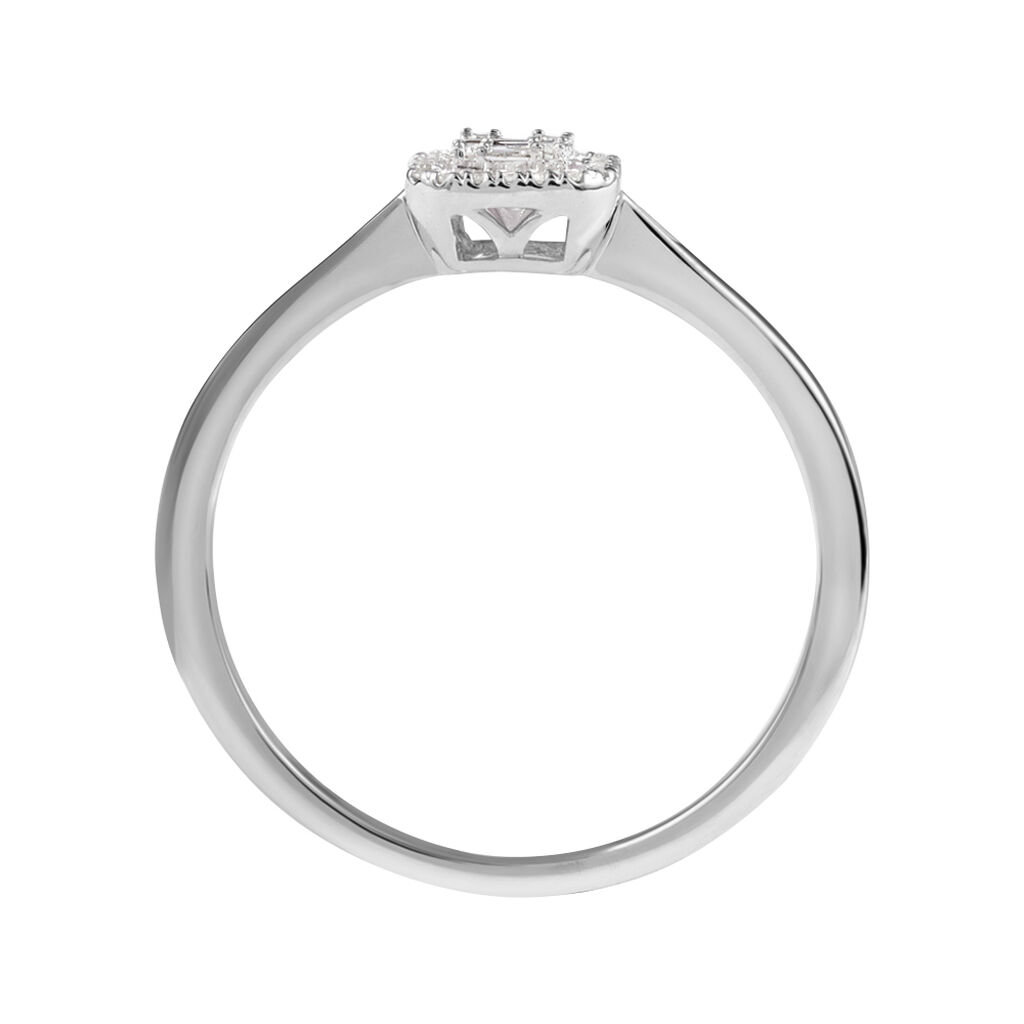 Anello Solitario Sophia Oro Bianco Diamante - Anelli con Pietre Donna | Stroili