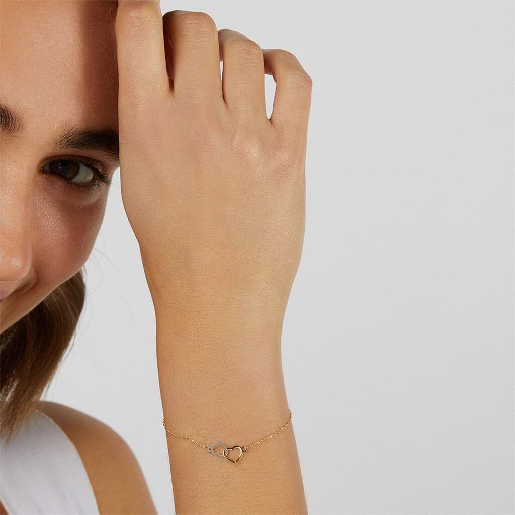 Bracciale Beverly Oro Bicolore - Bracciali Amicizia Donna | Stroili