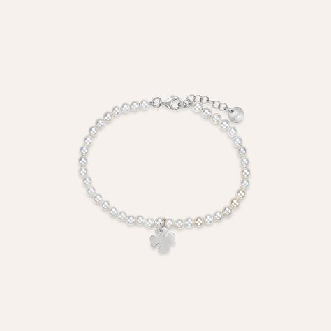 Bracciale Silver Pearls Argento Rodiato Perla sintentica - Bracciali Donna | Stroili