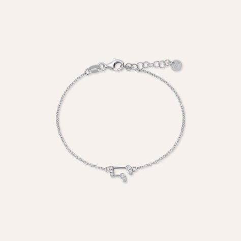 Bracciale Silver Moments Argento Rodiato Cubic Zirconia - Bracciali Amicizia Donna | Stroili