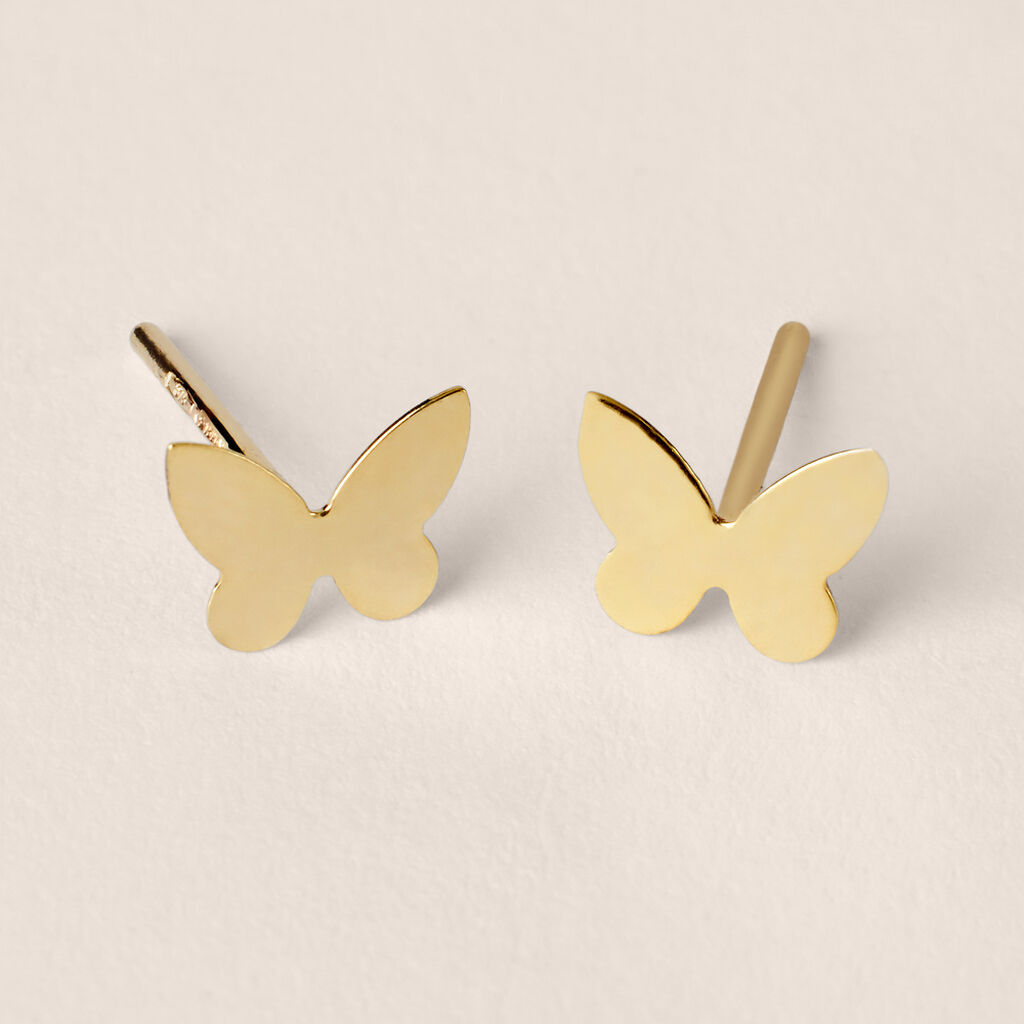 Orecchini Lobo Bon Ton Oro Giallo