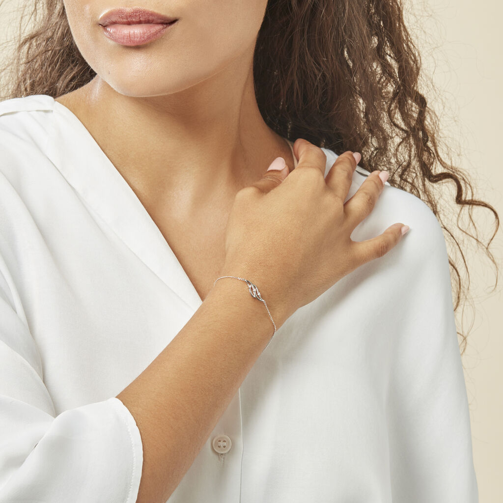 Bracciale Sophia Oro Bianco Diamante - Bracciali Donna | Stroili