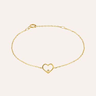 Bracciale Mon Petit Oro Giallo Diamante