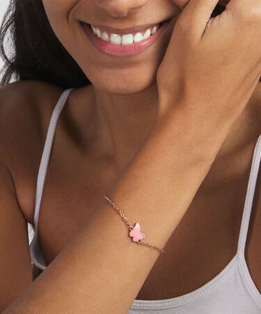 Bracciale Lady Sweet Acciaio Rosa Cristallo