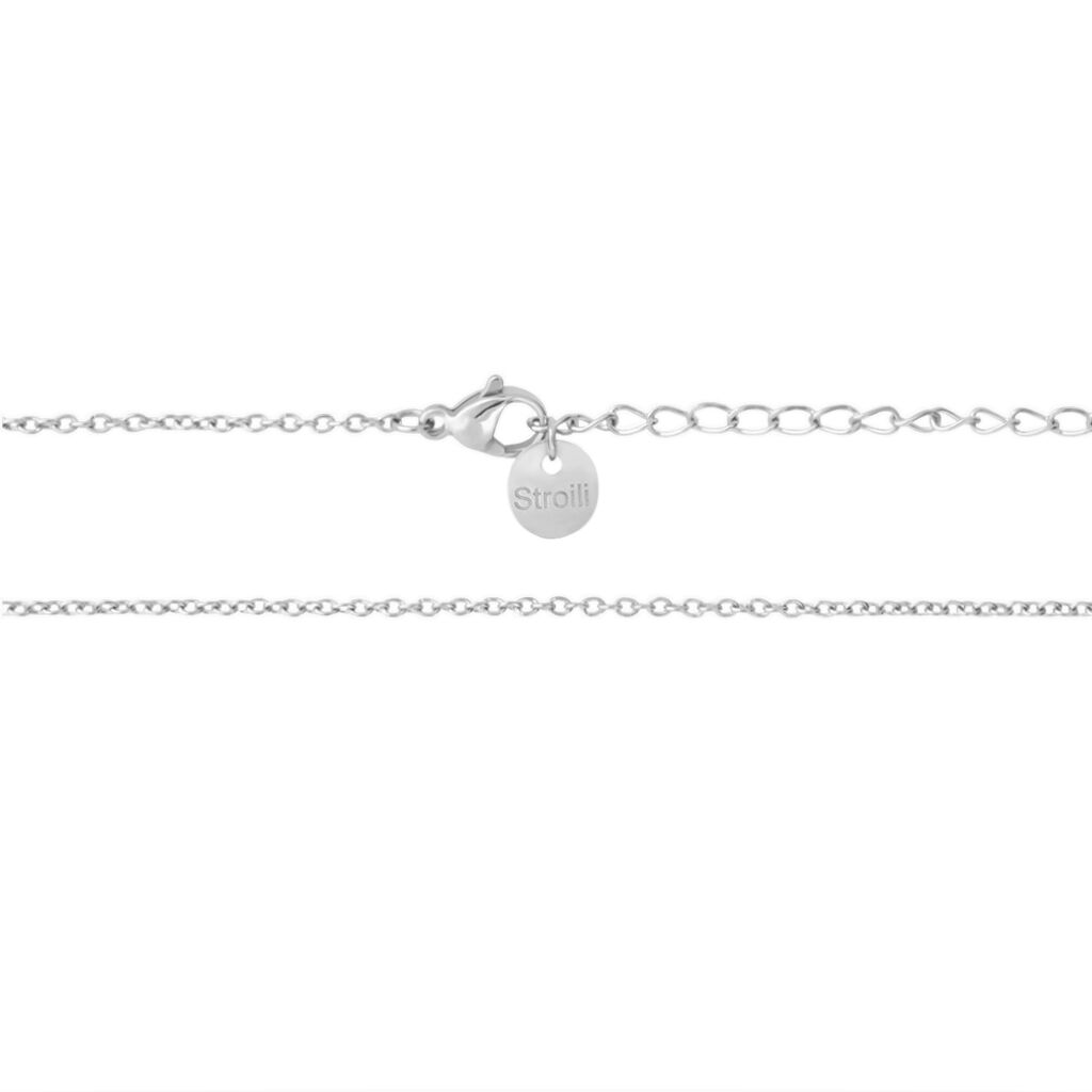 Collana Lady Code Acciaio Bicolore Bianco / Rosa - Collane Donna | Stroili