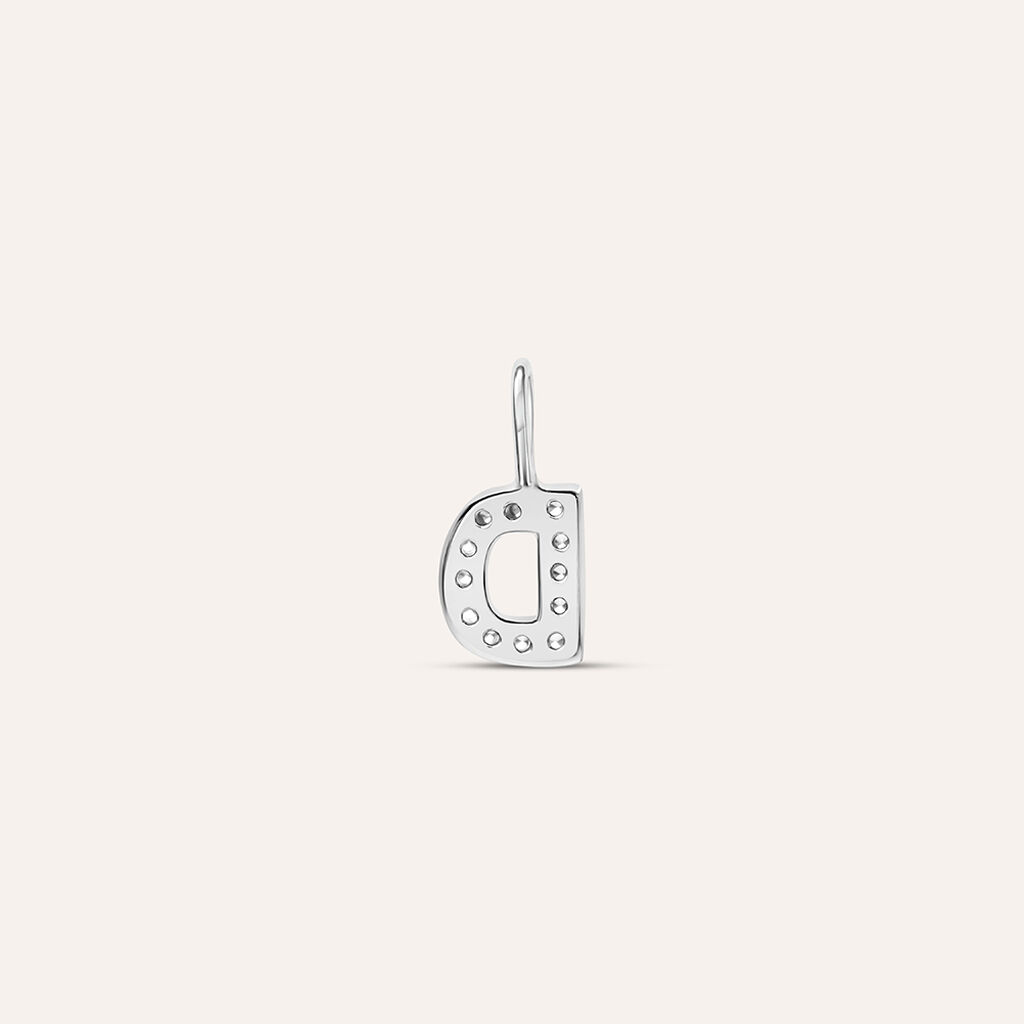 Pendente Love Beats Argento Rodiato Cubic Zirconia - Ciondoli Donna | Stroili