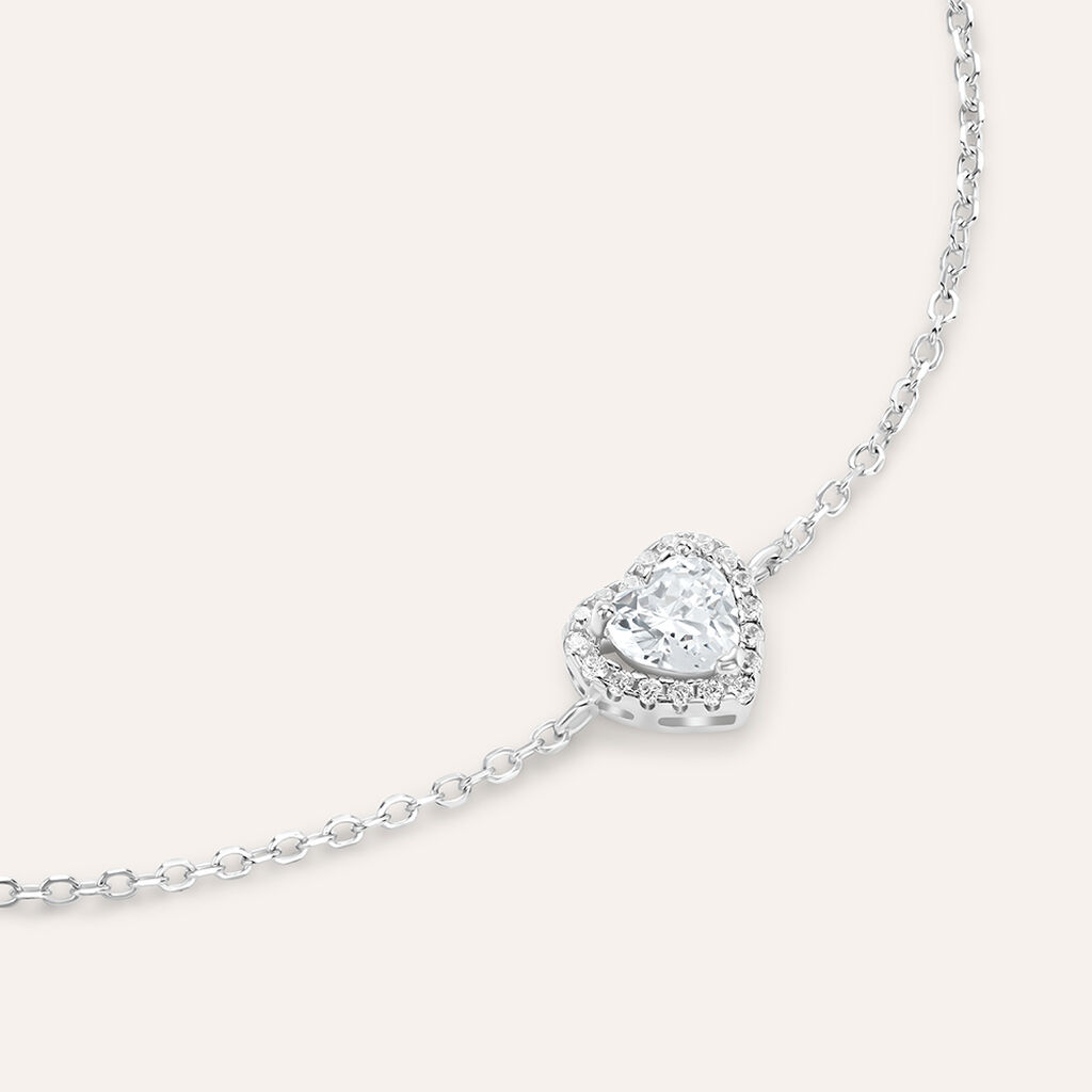 Bracciale Silver Elegance Argento Rodiato Cubic Zirconia