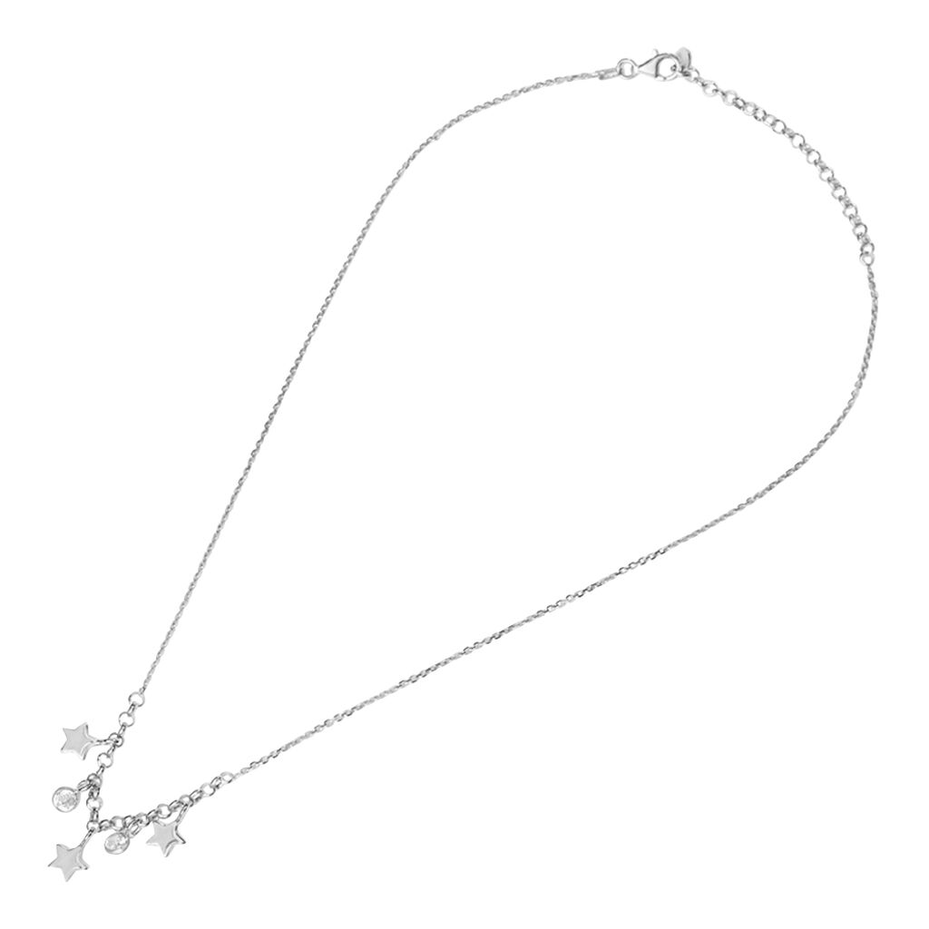 Collana Silver Collection Argento Rodiato Cubic Zirconia - Collane Donna | Stroili
