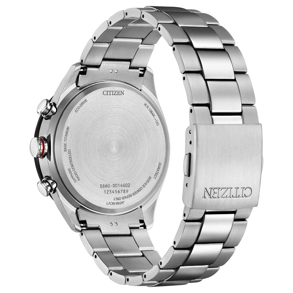 Orologio Eco Drive Citizen Radiocontrollato Cb5945-85l