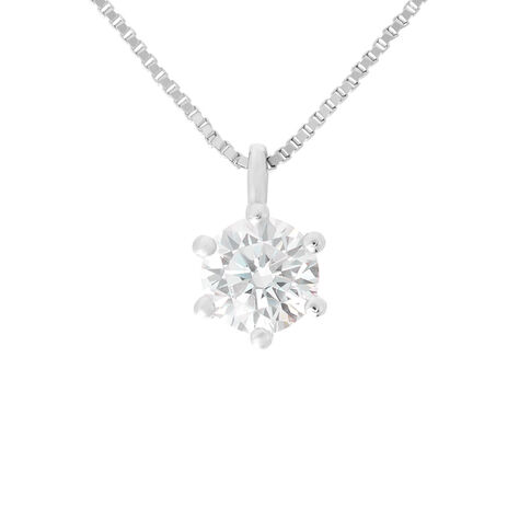 Collana Punto Luce Claire Oro Bianco Cubic Zirconia - Collane Punto Luce Donna | Stroili