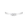 Anello Trilogy Claire Oro Bianco Cubic Zirconia