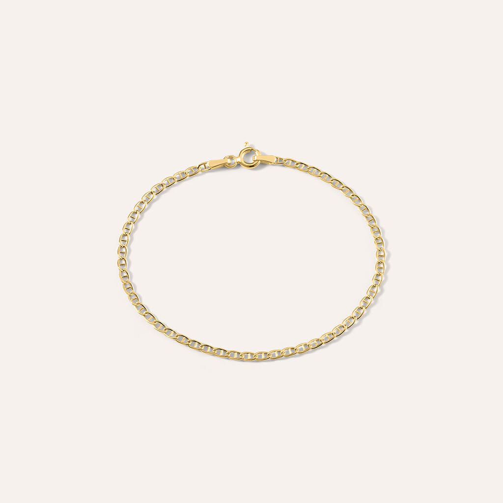 Bracciale Catena Colette Oro Giallo - Bracciali Unisex | Stroili