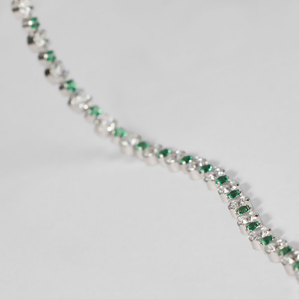 Bracciale Tennis Silver Elegance Argento Rodiato Cubic Zirconia - Bracciali Donna | Stroili