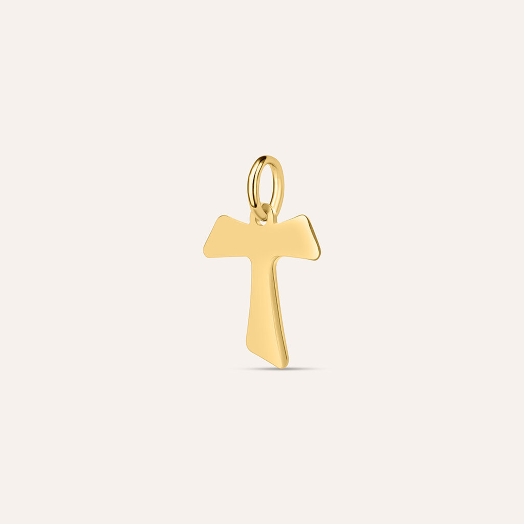Pendente Holy Oro Giallo - Ciondoli con Incisione Unisex | Stroili