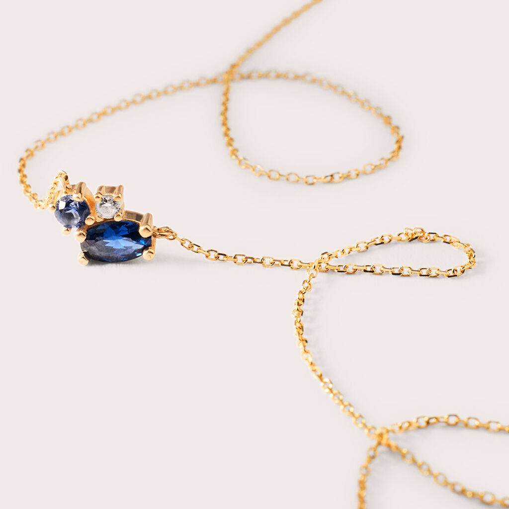 Collana Claire Oro Giallo Cubic Zirconia - Collane Donna | Stroili