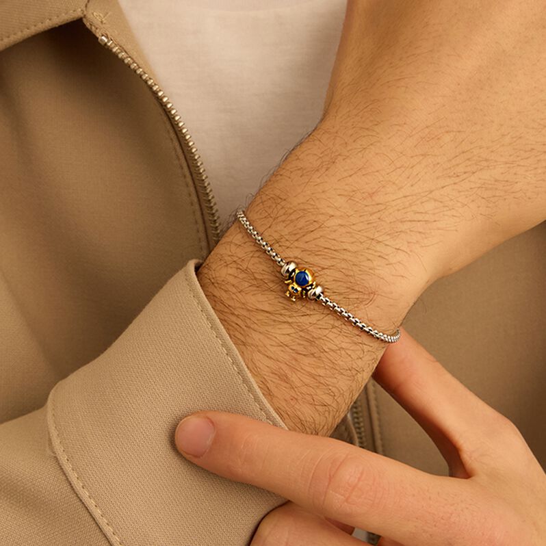 Bead Astronauta Essential Code Acciaio Dorato - Beads Unisex | Stroili