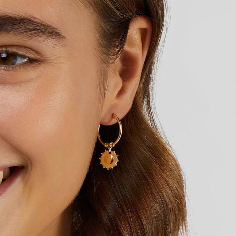 Orecchini A Cerchio Beverly Oro Giallo - Orecchini a Cerchio Donna | Stroili