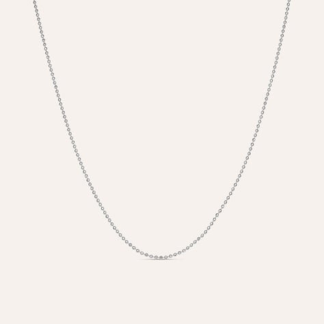 Catenina Silver Collection Argento Rodiato - Collane Catena Donna | Stroili