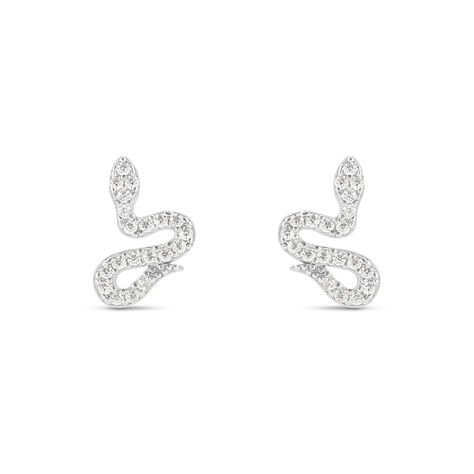 Orecchini Lobo Silver Moments Argento Rodiato Cubic Zirconia - Orecchini a Lobo Donna | Stroili