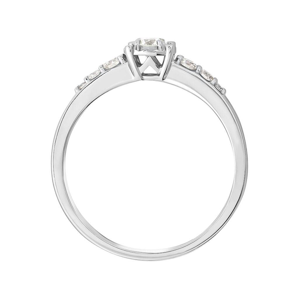 Anello Solitario Diamotion Oro Bianco Diamante - Anelli con Pietre Donna | Stroili
