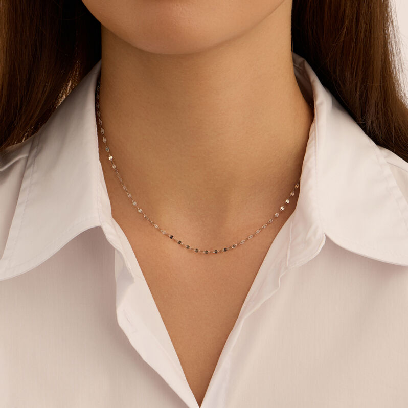 Catenina Poème Oro Bianco - Catenina Donna | Stroili