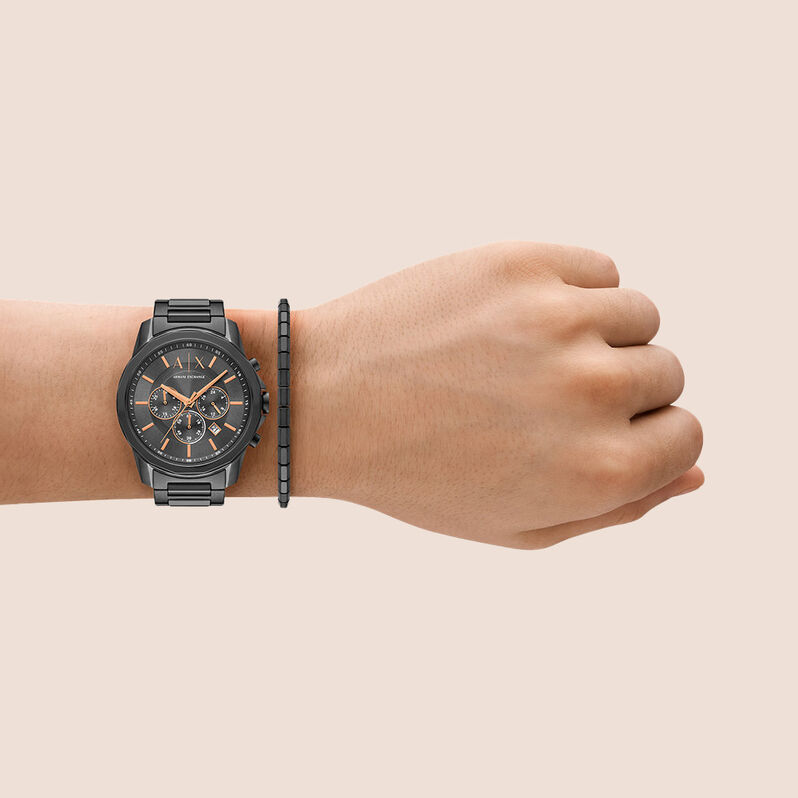 Set Orologio Al Quarzo Armani Exchange Ax7170set - Orologi con Datario Uomo | Stroili
