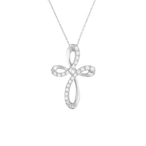 Collana Claire Oro Bianco Cubic Zirconia - Collane Donna | Stroili