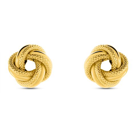 Orecchini Lobo Gold Essence Oro Giallo - Orecchini a Lobo Donna | Stroili