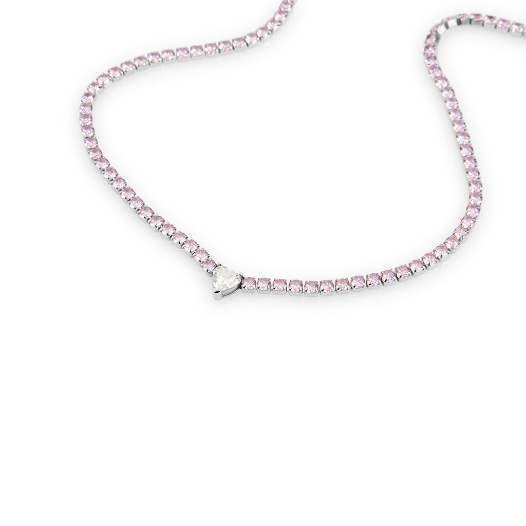 Collana Tennis Lady Chic Acciaio Cristallo - Collane Tennis Donna | Stroili