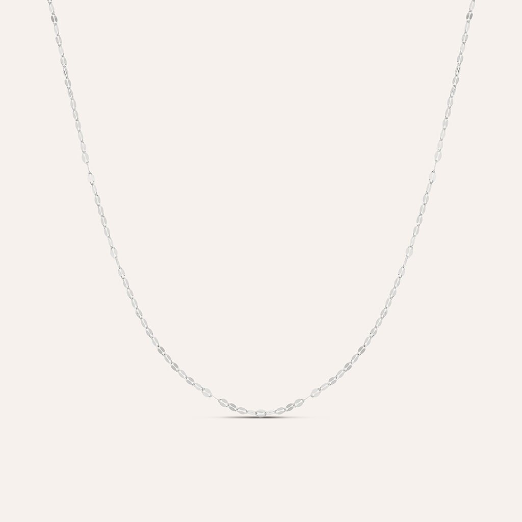 Catenina Po&egrave;me Oro Bianco